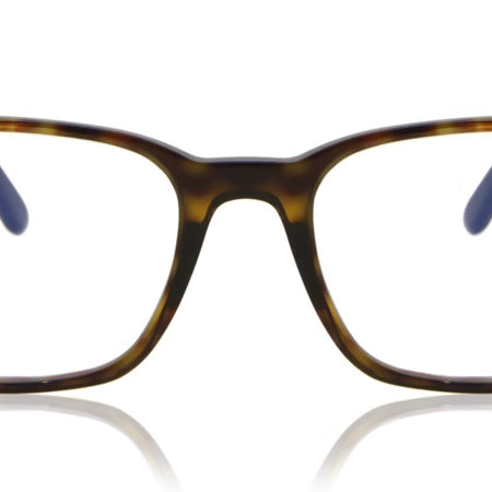 TOM FORD TOM FORD FT5831-B Optical Frame havana rectangular / squared optical frame for Unisex