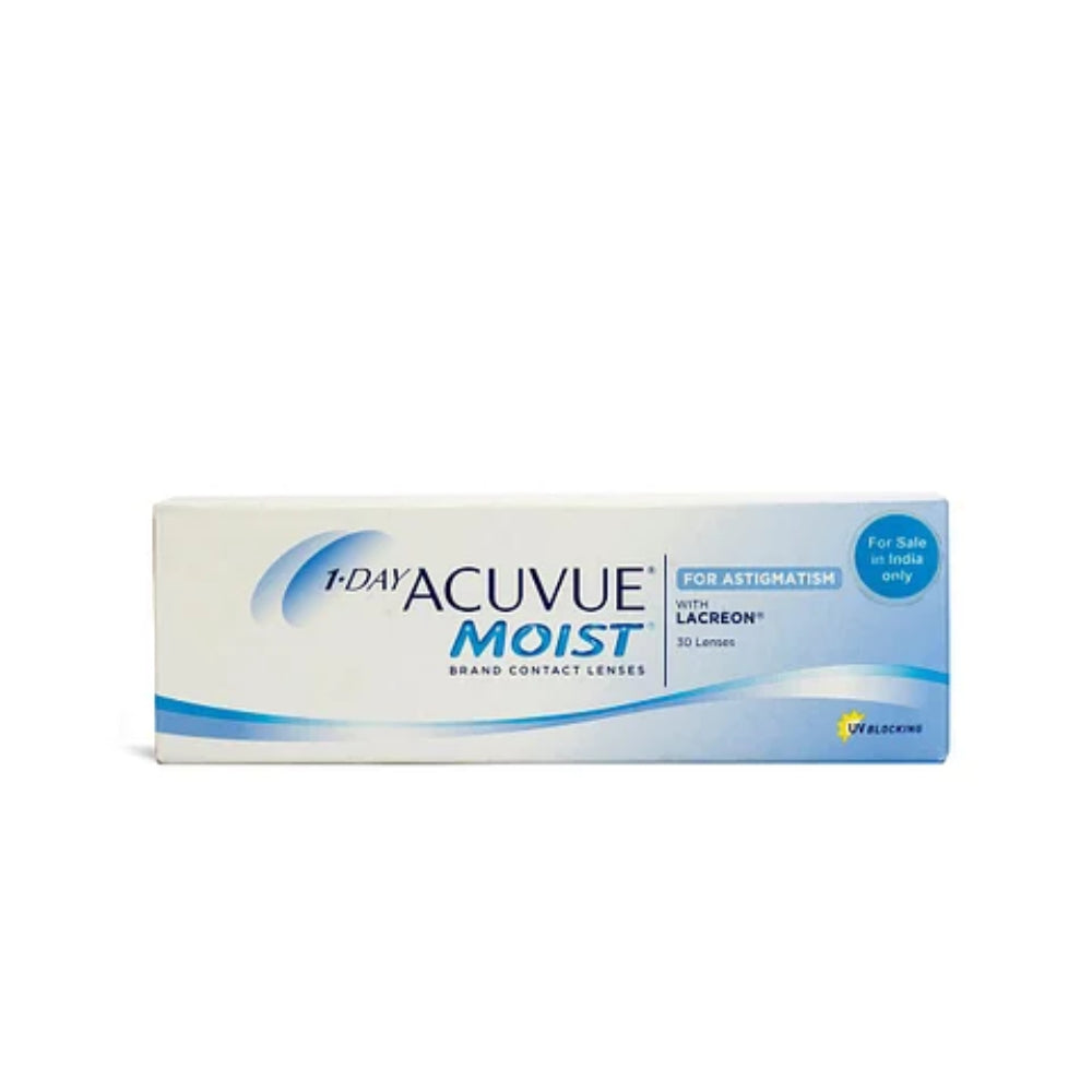 JOHNSON & JOHNSON Acuvue Moist  (Toric ) online in India – designer optical eyewear