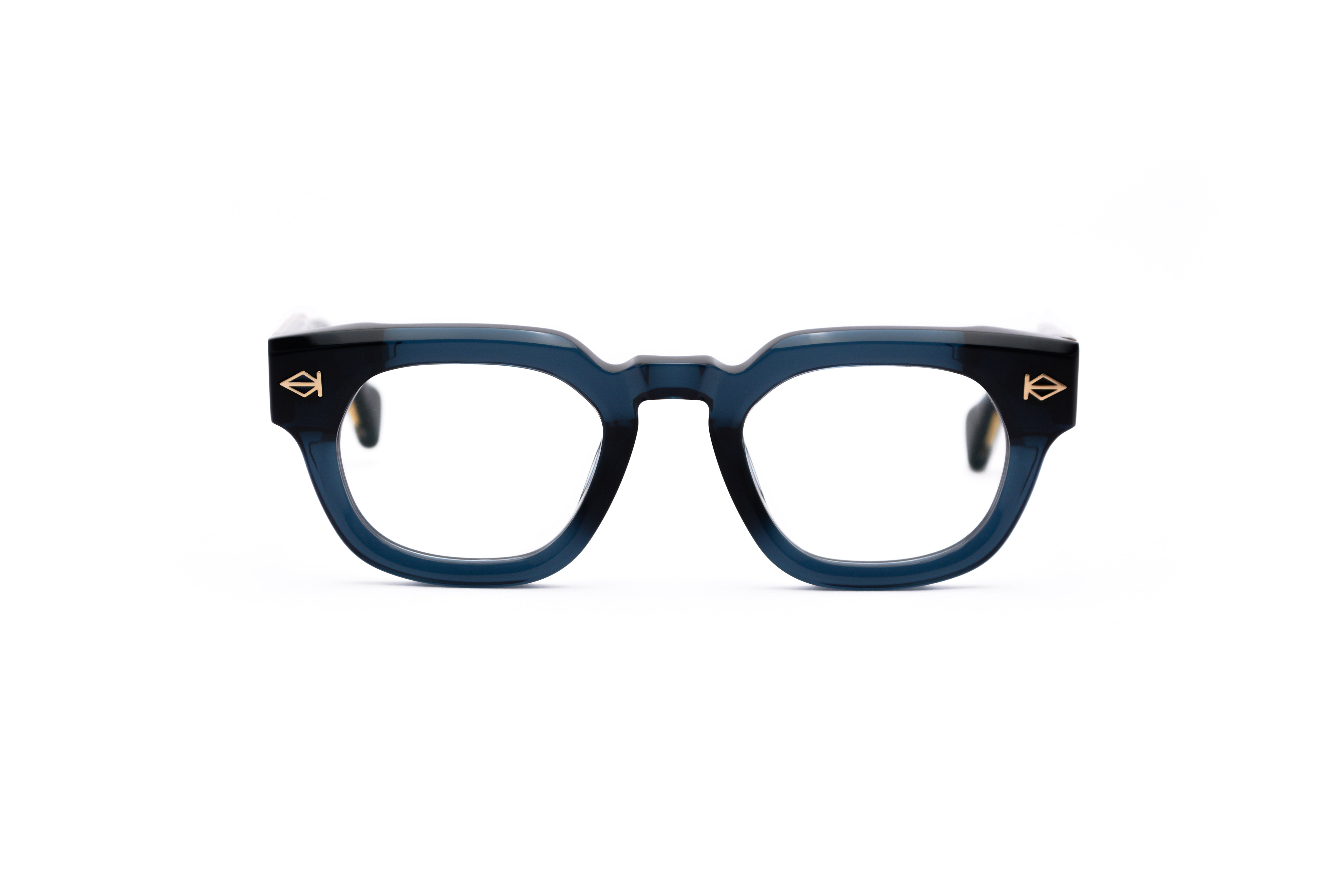 T HENRI TUATARA-DEEPBLUE Optical Frame | Luxury designer eyeglasses | SpecsBunker India | designer optical eyewear