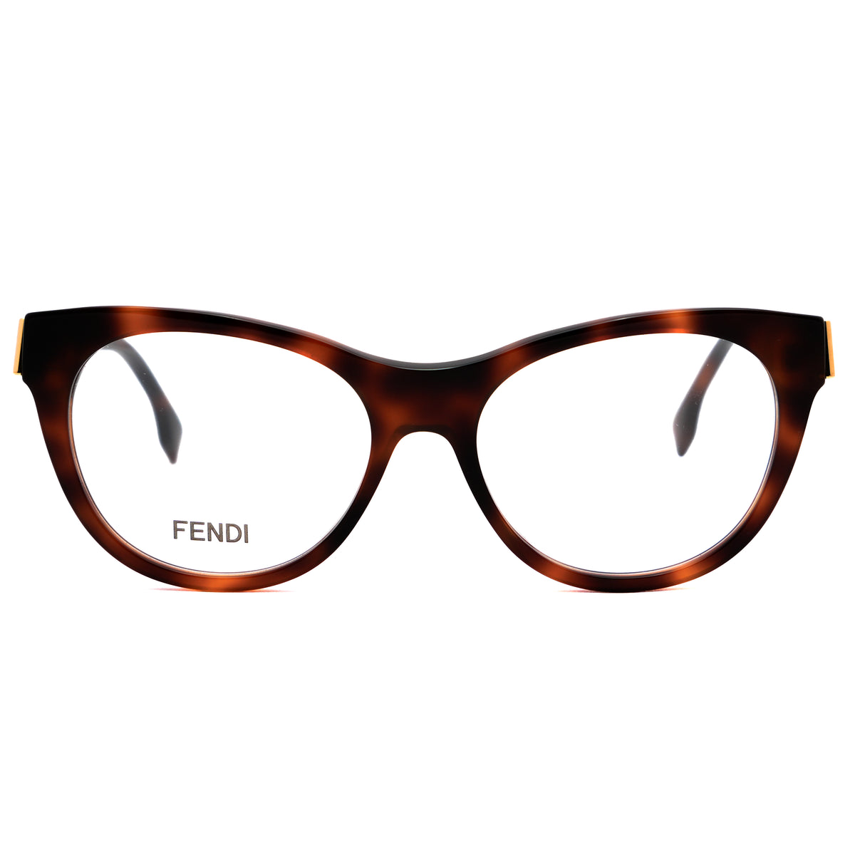FENDI FENDI FE50101I Optical Frame havana round/oval/panthos optical frame for Women