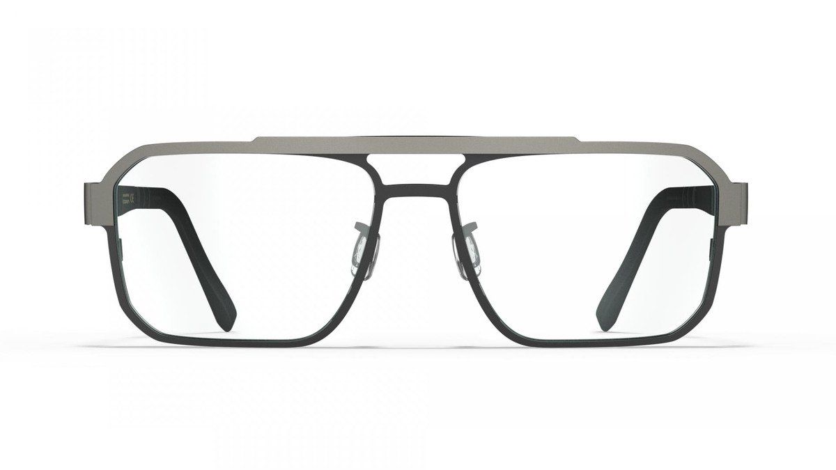 BLACKFINN BLACKFINN CAMANO 1062 Optical Frame grey rectangular / squared optical frame for Men