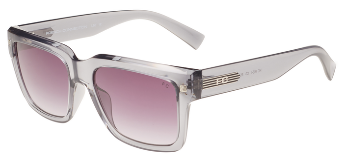 FCUK FCUK FC7684 Sunglass grey rectangular / squared sunglass for Women