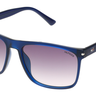 TOMMY HILFIGER TOMMY HILFIGER TH1585 Sunglass blue wayfarer sunglass for Women