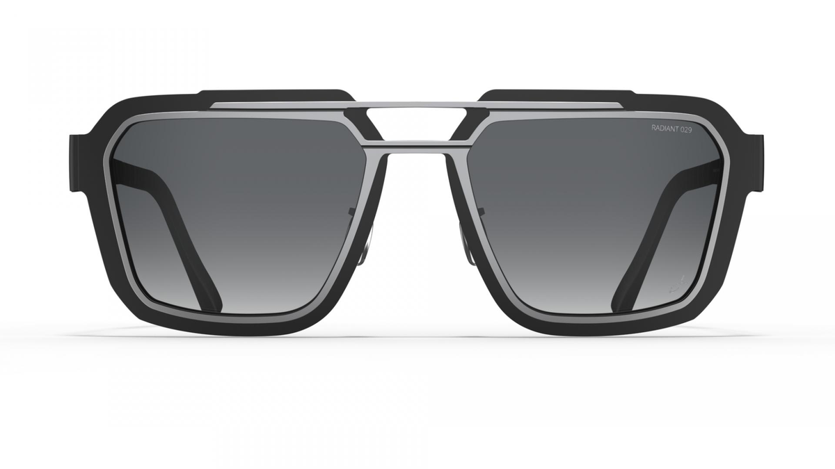 BLACKFINN BLACKFINN IRON HARBOR 1123 Optical Frame black rectangular / squared optical frame for Men