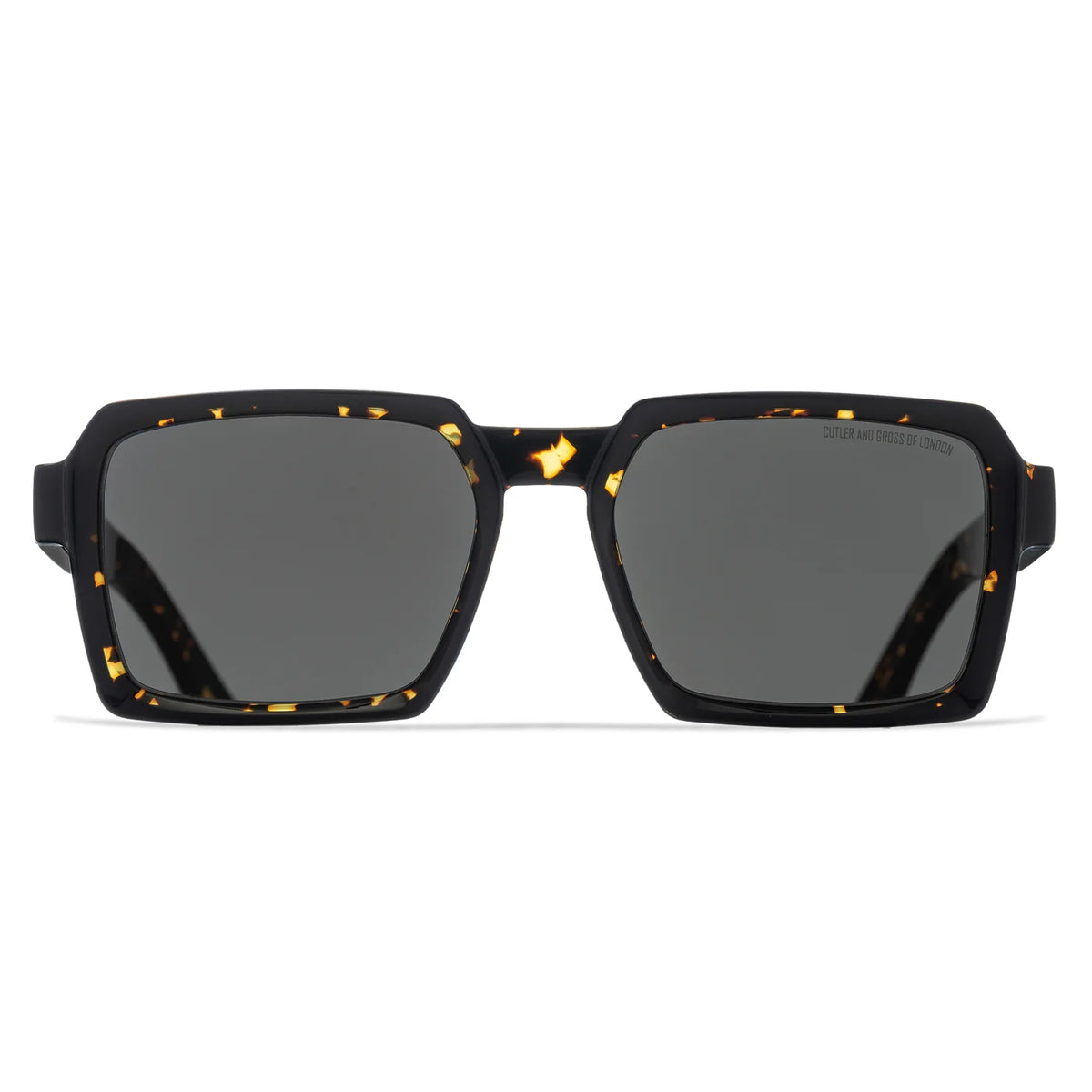 CUTLER AND GROSS CUTLER AND GROSS CGSN1385 Sunglass havana rectangular / squared sunglass for Men