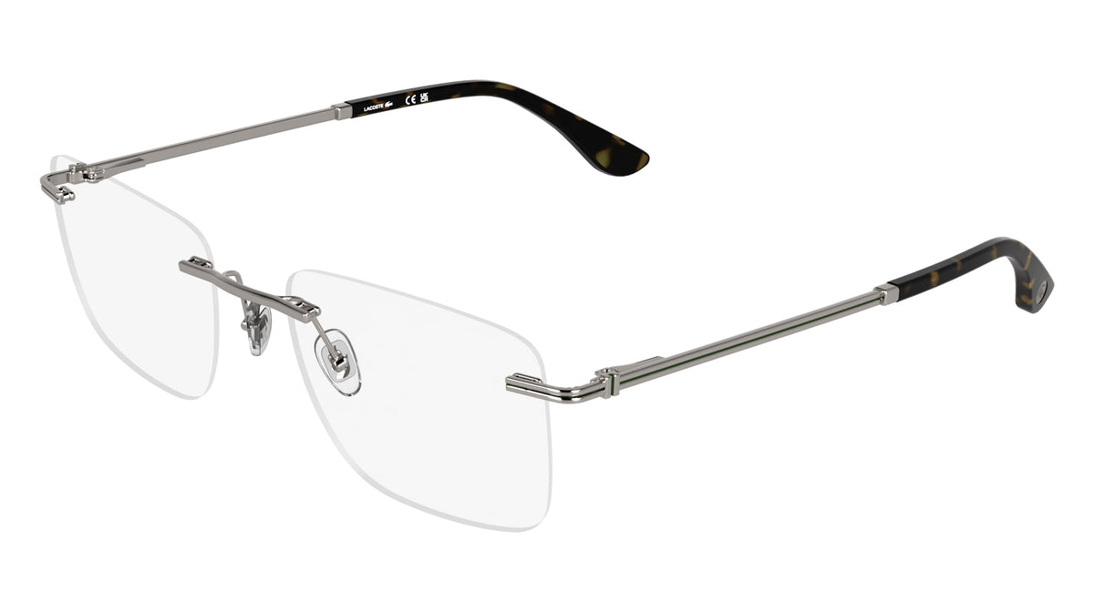 LACOSTE LACOSTE LA2324 Optical Frame light gunmetal rectangular / squared optical frame for Women
