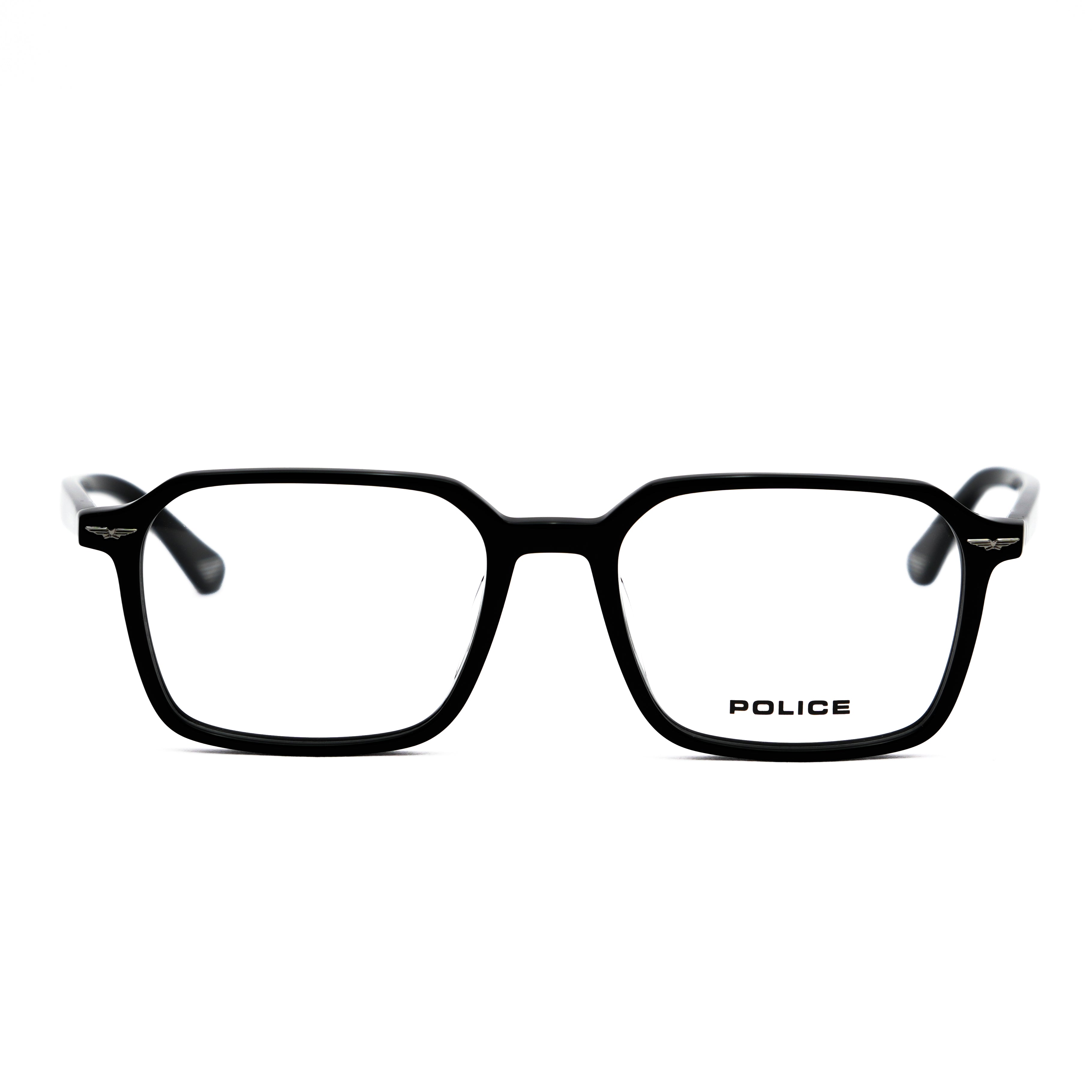 POLICE POLICE VPLV89K Optical Frame shiny black squared optical frame for Women