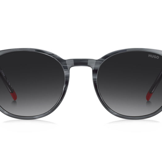 HUGO HUGO HG 1400/G/S Sunglass grey horn round/oval/panthos sunglass for Women