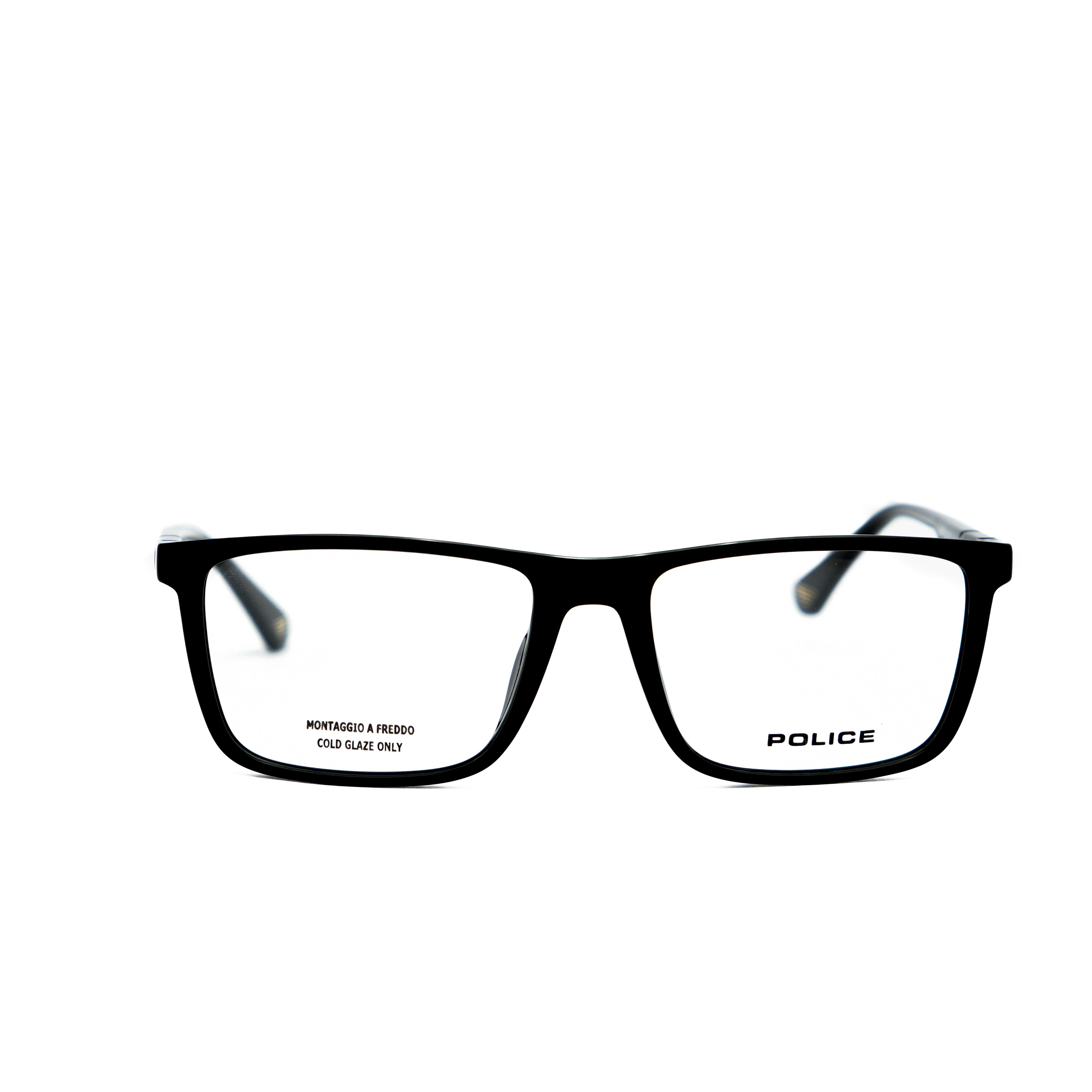 POLICE VPLQ66K Optical Frame | Premium optical frames | SpecsBunker India | luxury eyeglasses online in India