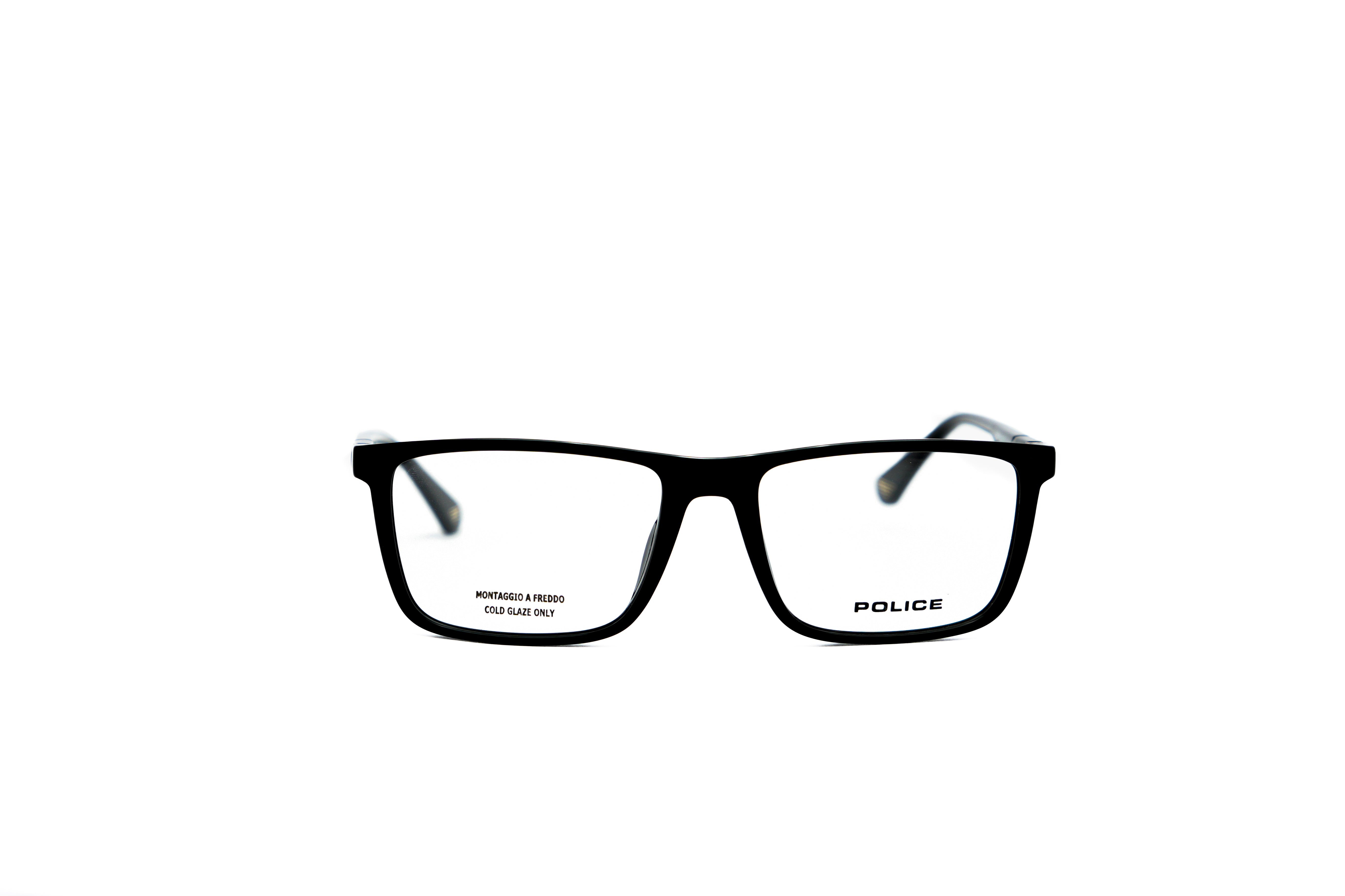 POLICE VPLQ66K Optical Frame | Premium optical frames | SpecsBunker India | luxury eyeglasses online in India