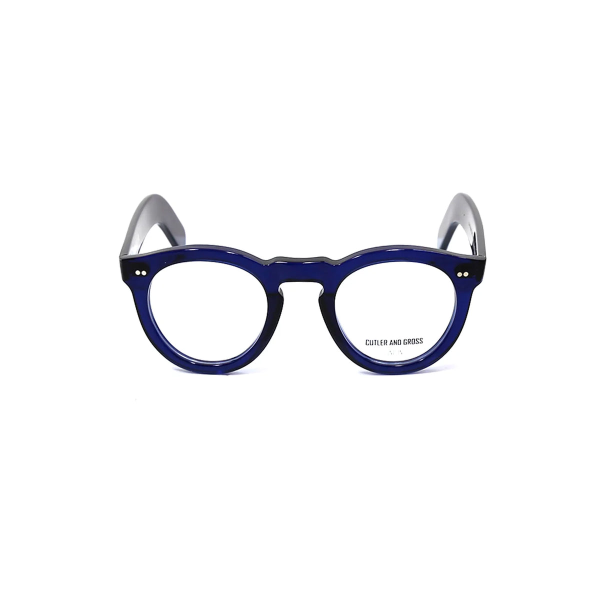 CUTLER AND GROSS CUTLER AND GROSS CGOP0734V3 Optical Frame blue round/oval/panthos optical frame for Men