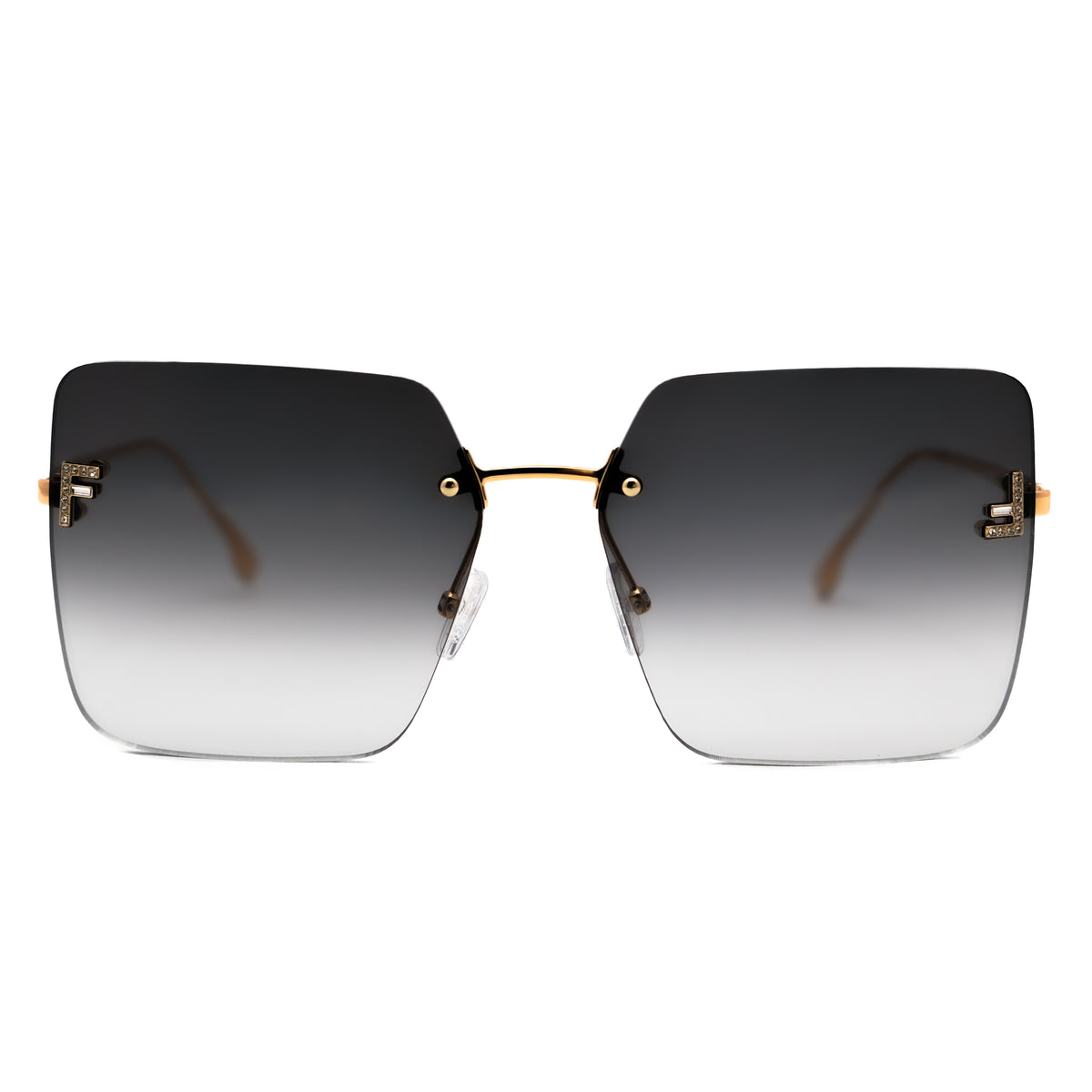 FENDI FENDI FE4082US Sunglass gold sunglass for Women