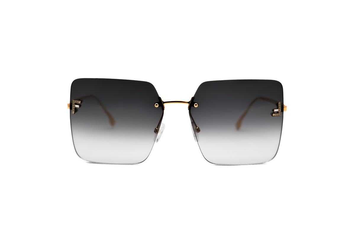 FENDI FENDI FE4082US Sunglass gold sunglass for Women