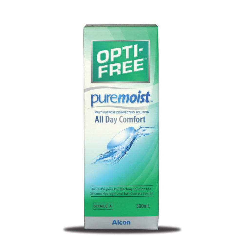 ALCON Opti-Free Pure Moist Contact Lens Solution (300ml) online in India – premium eyeglasses for men and women