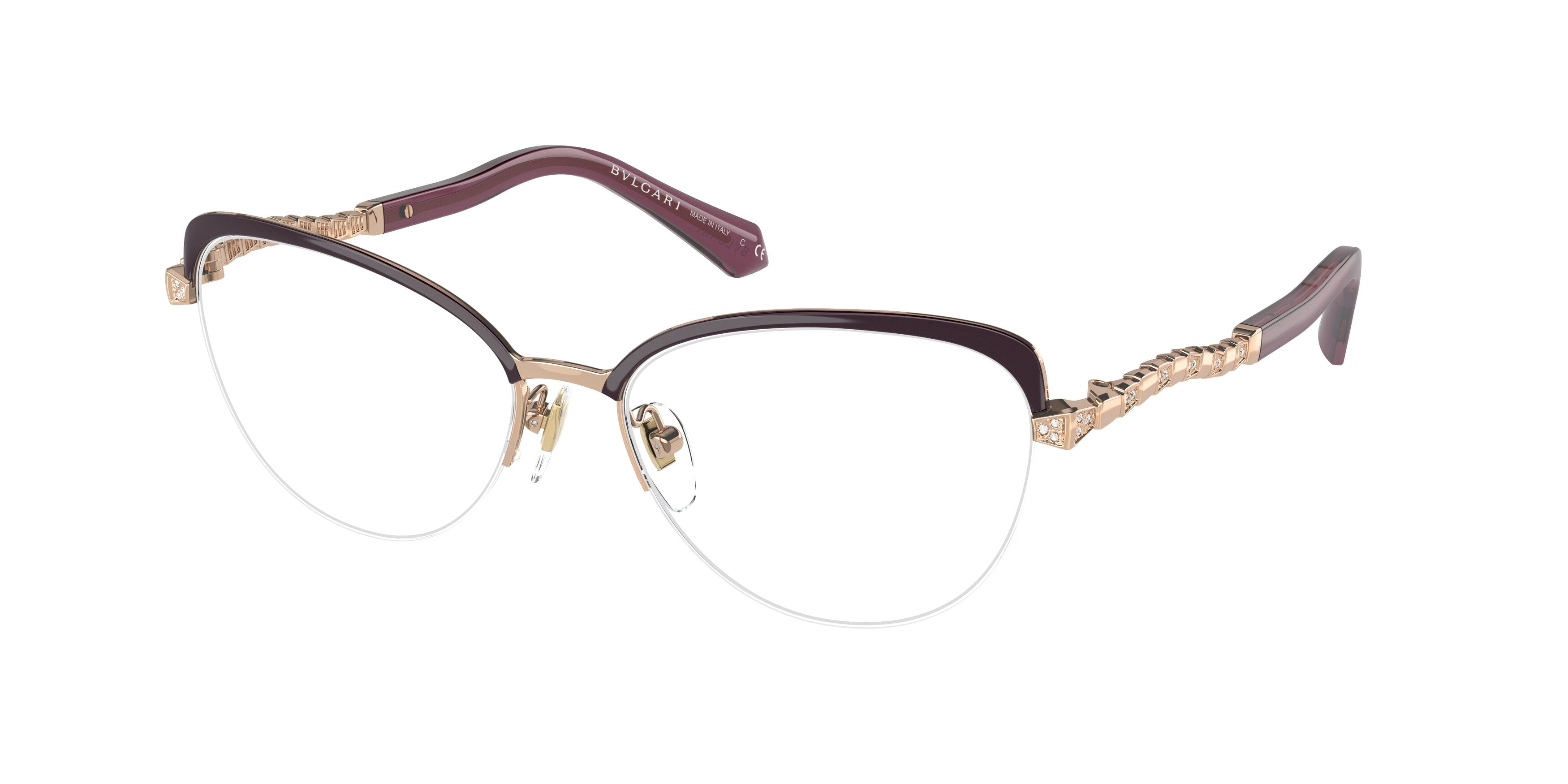 BVLGARI BV2239B Optical Frame | Designer eyeglasses for men and women | SpecsBunker India | premium optical frames collection
