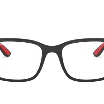 RAY-BAN FERRARI RAY-BAN FERRARI RX7144M Optical Frame black rectangular / squared optical frame for Women