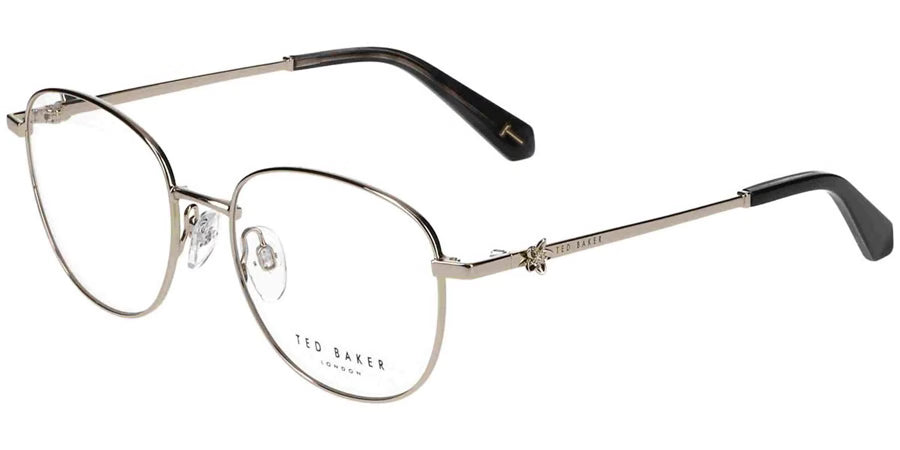 TED BAKER TED BAKER TB2352 Optical Frame light gold round/oval/panthos optical frame for Women