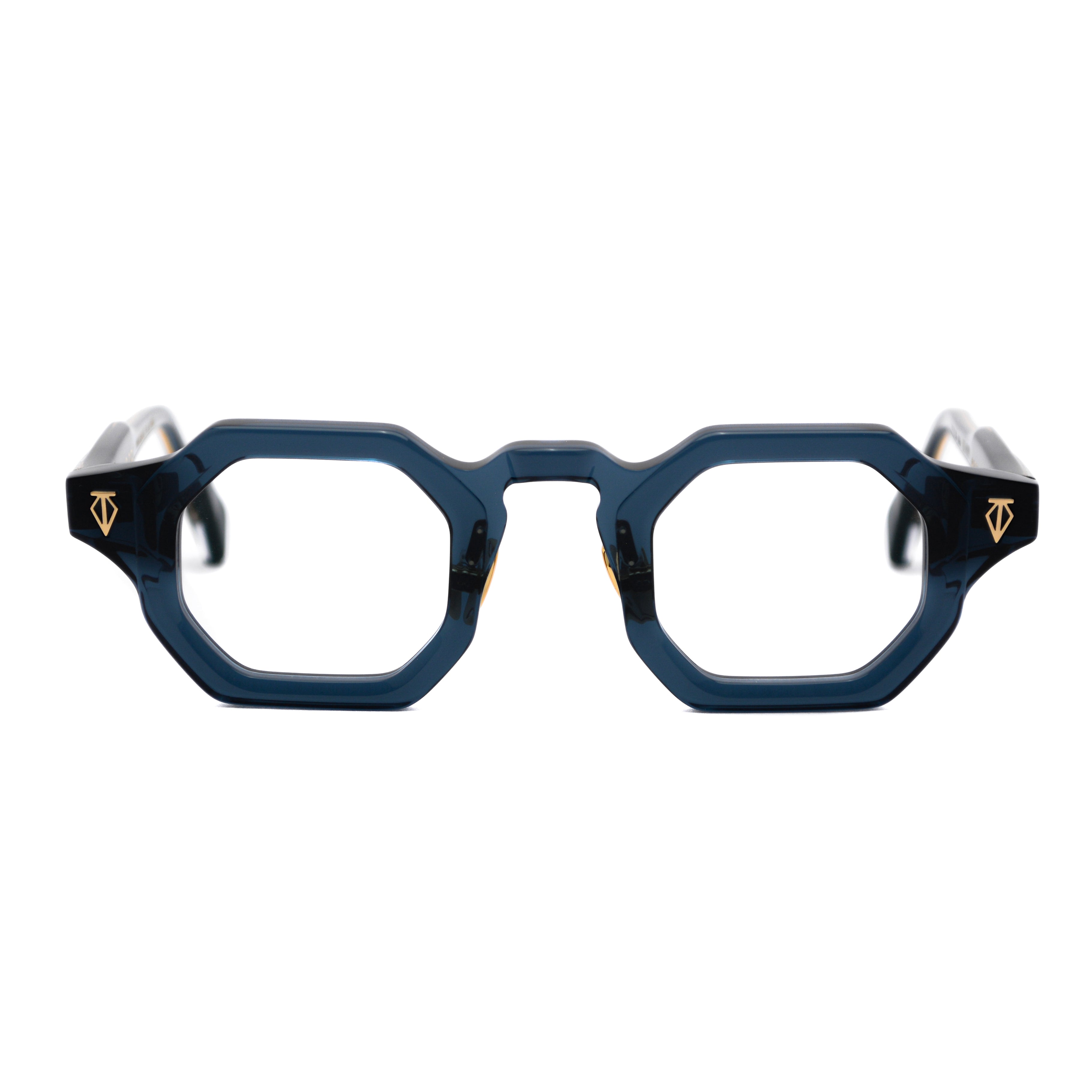 T HENRI BIRDCAGE-DEEPBLUE Optical Frame | High end optical frames | SpecsBunker India | branded eyeglasses in India