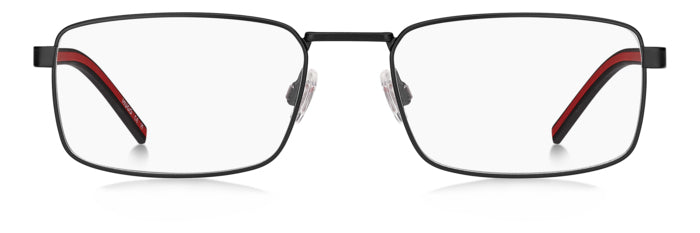 HUGO HUGO HG 1435 Optical Frame matte black rectangular / squared optical frame for Women