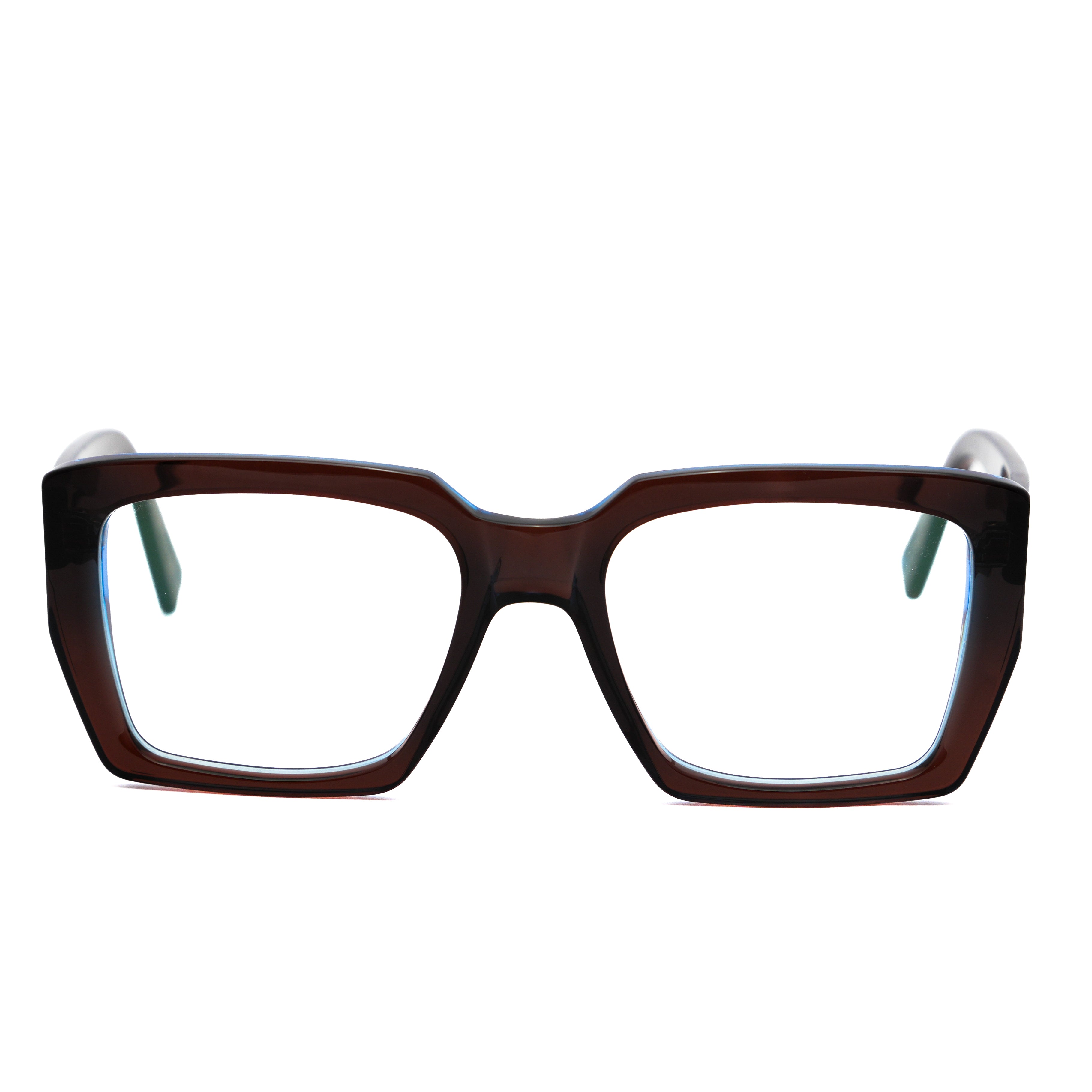 KIRK & KIRK KIRK & KIRK RAY Optical Frame brown squared optical frame for Unisex
