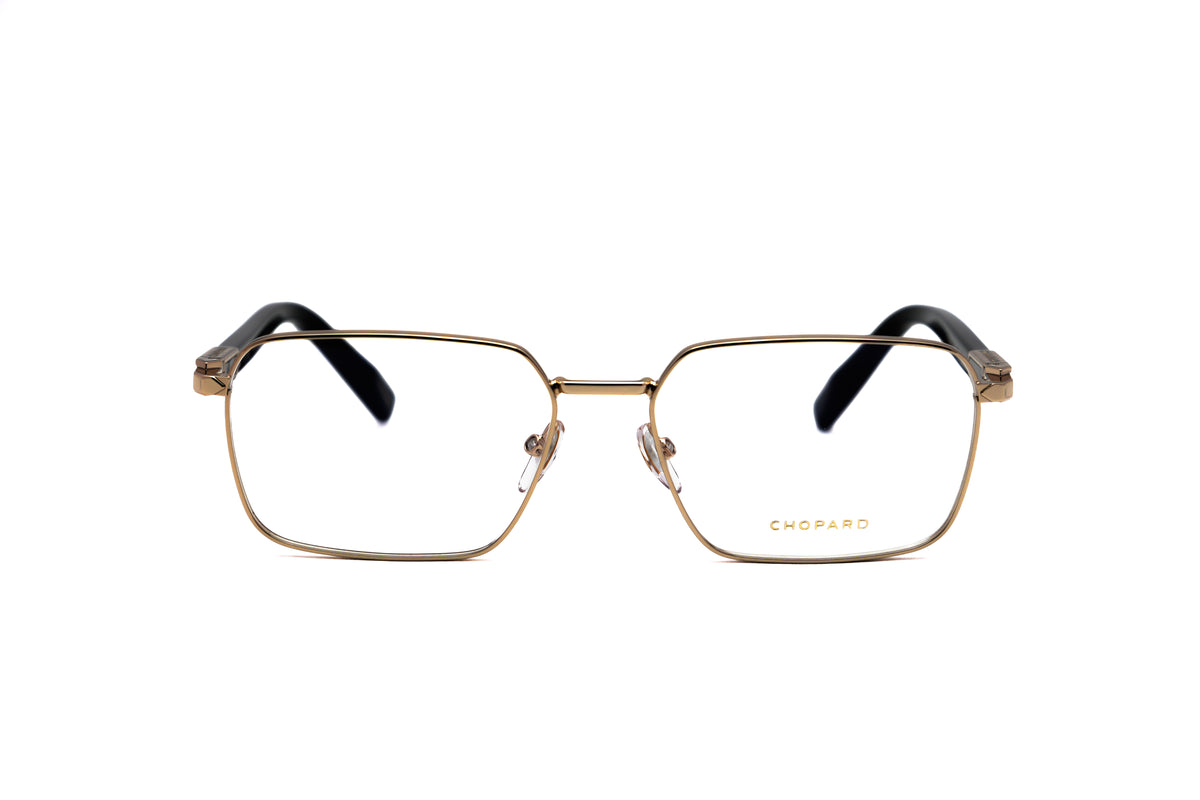 CHOPARD CHOPARD VCHM36 Optical Frame shiny black-light gold rectangular / squared optical frame for Women