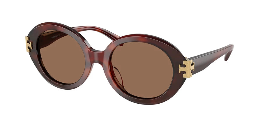 TORY BURCH TORY BURCH TY7210U Sunglass gradient tortoise round/oval/panthos sunglass for Women