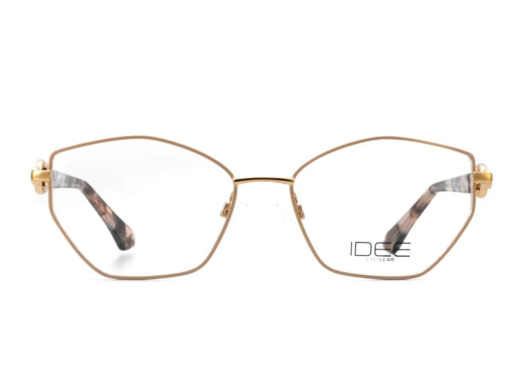IDEE IDEE ID2332 Optical Frame light gold-beige geometrical/directional optical frame for Kids