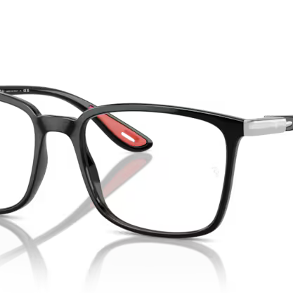 RAY-BAN FERRARI RAY-BAN FERRARI RX7240M Optical Frame black rectangular / squared optical frame for Women