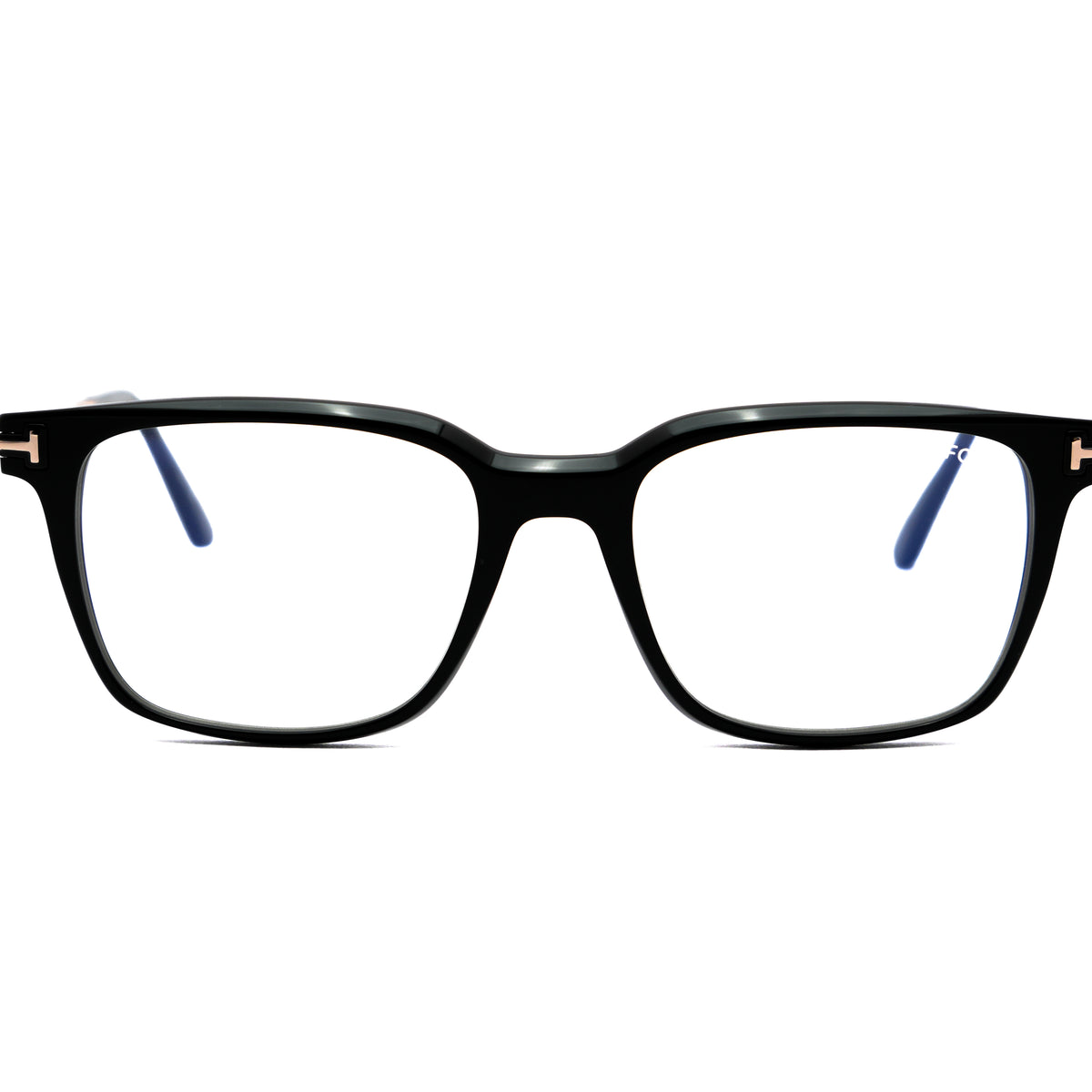 TOM FORD TOM FORD TF6124 Optical Frame black rectangular / squared optical frame for Men