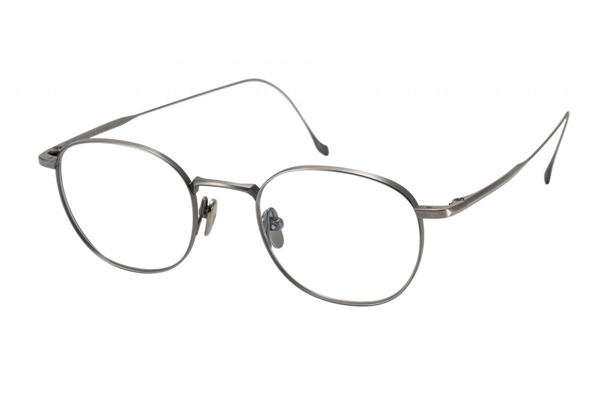 MASUNAGA MASUNAGA CHORD D Optical Frame gun metal round/oval/panthos optical frame for Unisex