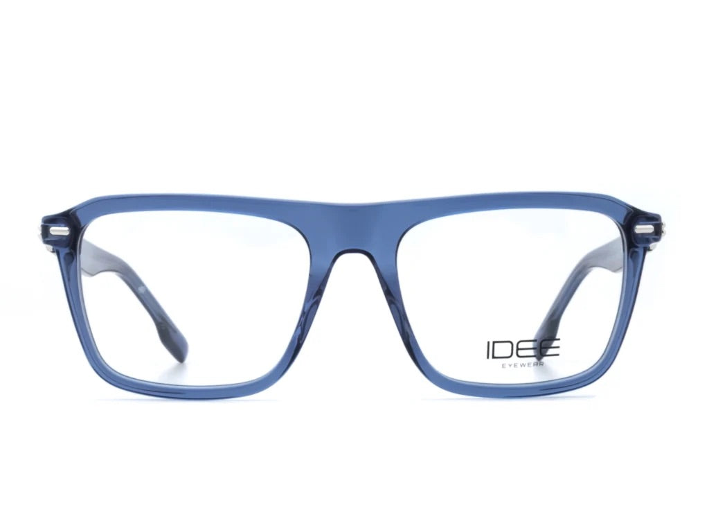 IDEE IDEE ID2391 Optical Frame transparent blue rectangular / squared optical frame for Women