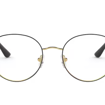 VOGUE VOGUE VO4177 Optical Frame top black/gold round optical frame for Women