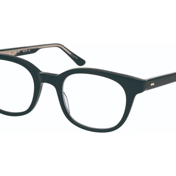 MASUNAGA MASUNAGA KOKI-103 Optical Frame black round/oval/panthos optical frame for Men