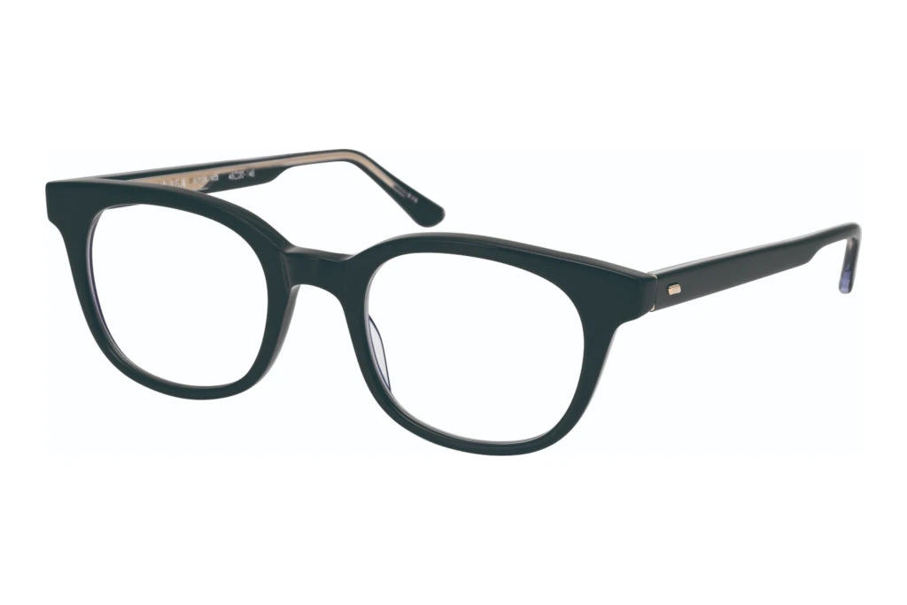 MASUNAGA MASUNAGA KOKI-103 Optical Frame black round/oval/panthos optical frame for Men