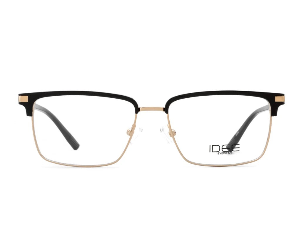 IDEE IDEE ID2319 Optical Frame black clubmaster optical frame for Unisex