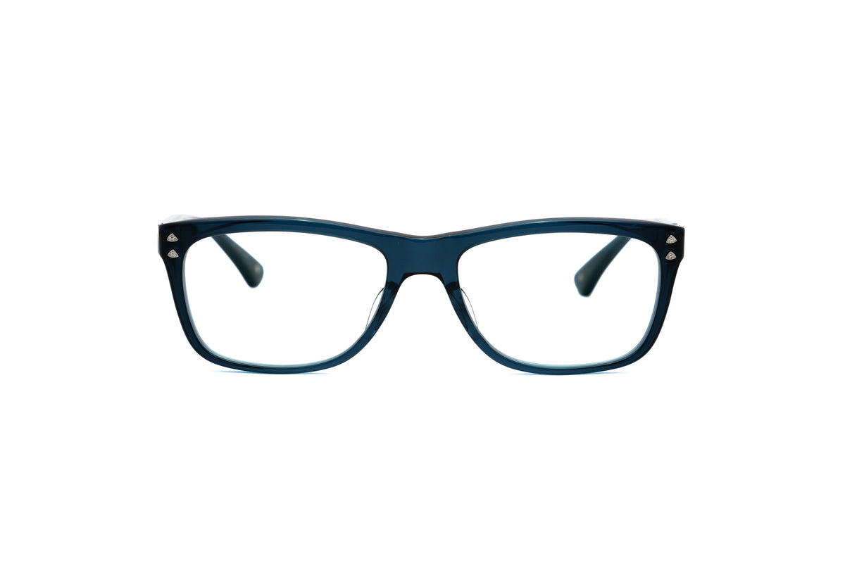 MAYBACH MAYBACH THE CHAUFFEUR III Optical Frame blue wayfarer optical frame for Men