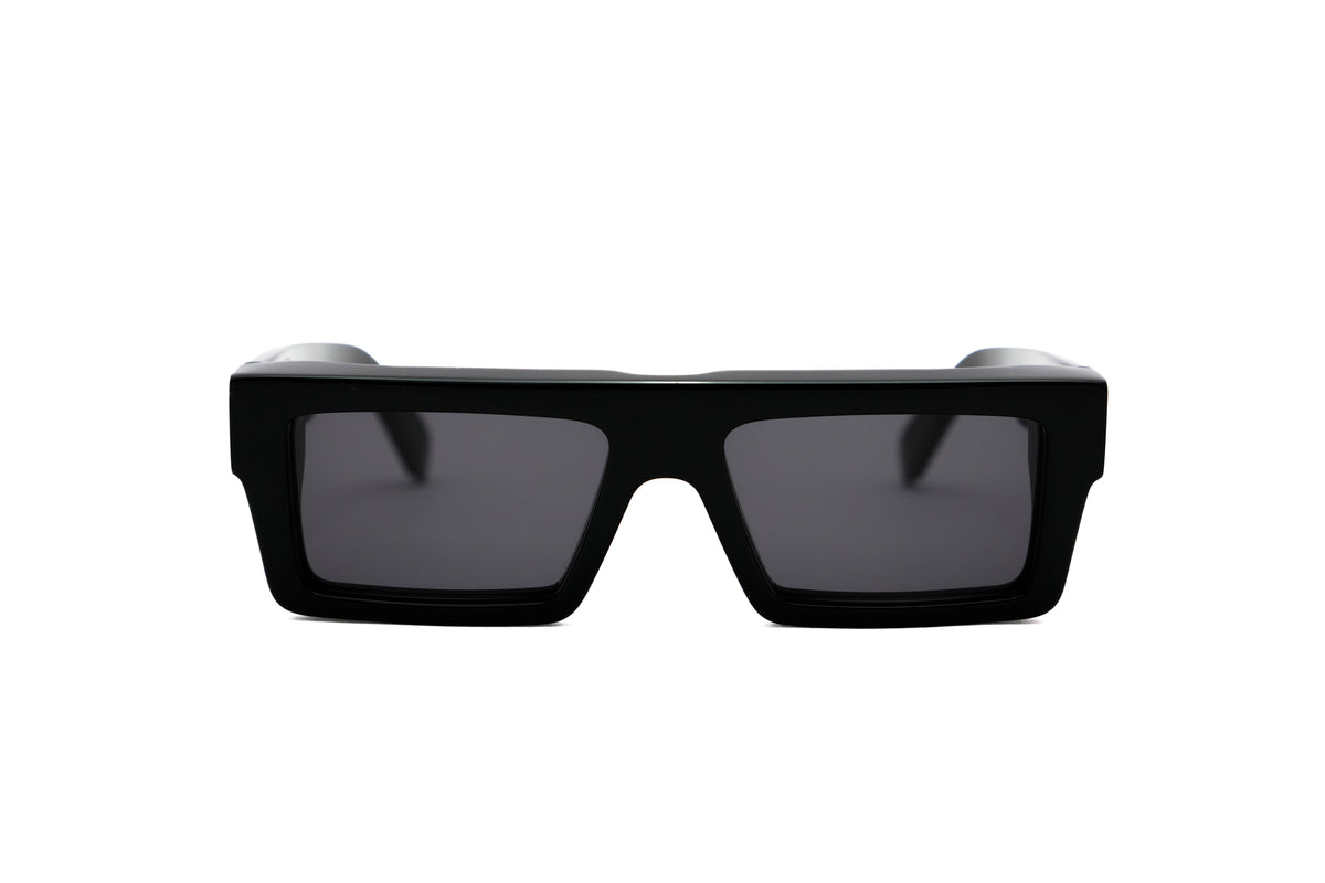 OFF WHITE OFF WHITE OW1013 Sunglass black rectangular / squared sunglass for Men