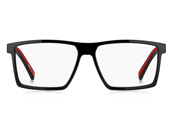 HUGO HUGO HG 1371 Optical Frame black rectangular / squared optical frame for Women