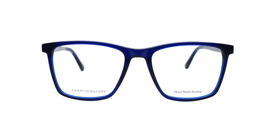 TOMMY HILFIGER TOMMY HILFIGER TH1109 Optical Frame blue rectangular / squared optical frame for Men