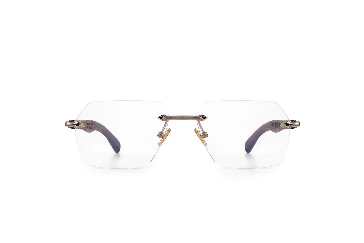 VAKAY RIMLESS Optical Frame | Premium optical frames | SpecsBunker India | luxury eyeglasses online in India