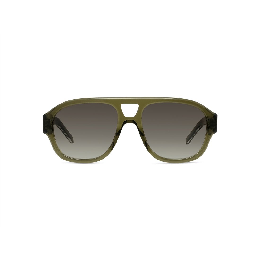 GIVENCHY GIVENCHY GV40137U Sunglass green pilot/navigator sunglass for Women