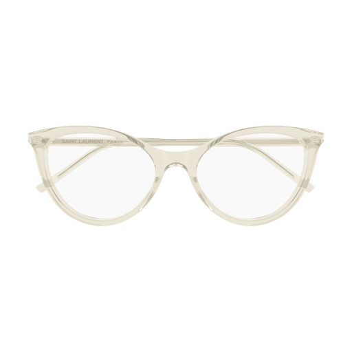 SAINT LAURENT SAINT LAURENT SL 833 Optical Frame yellow cateye optical frame for Women