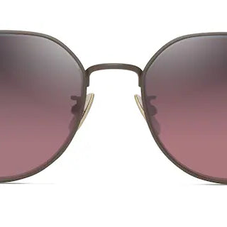 MAUI JIM MAUI JIM KAULANA AF MJ0627SA Sunglass shiny brown round sunglass for Unisex