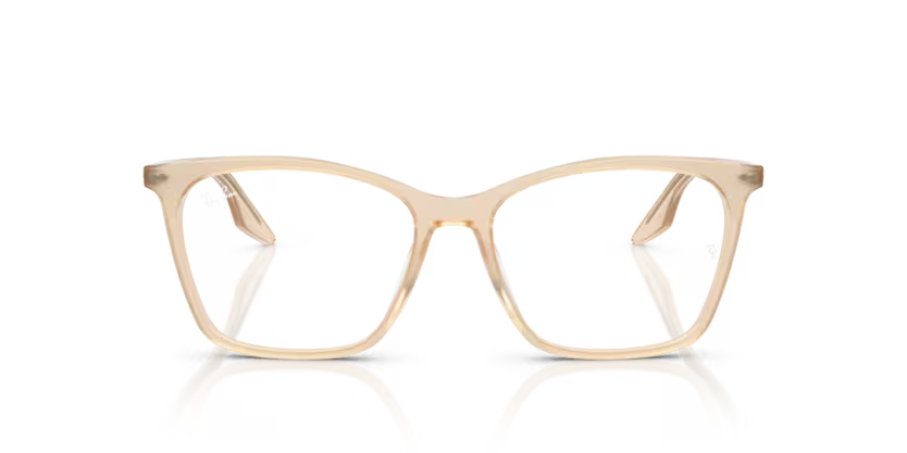 RAY-BAN RAY-BAN RX5422 Optical Frame opal natural cateye optical frame for Women