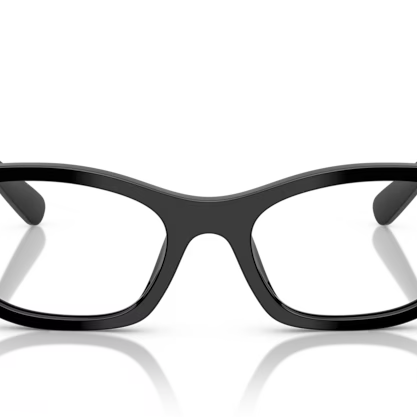 MIU MIU MIU MIU MU 03WV Optical Frame black irregular optical frame for Women
