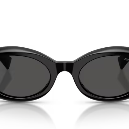 MIU MIU MIU MIU MU B09S Sunglass black round sunglass for Women