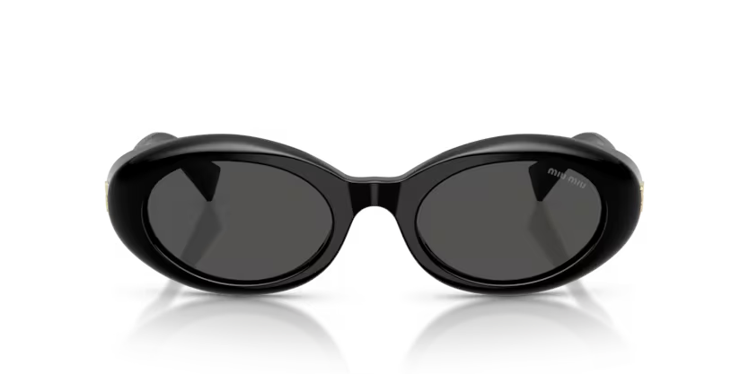 MIU MIU MIU MIU MU B09S Sunglass black round sunglass for Women