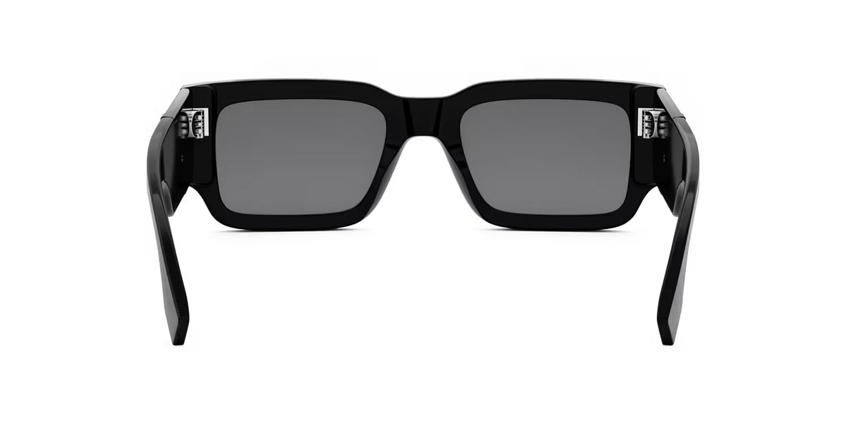 FENDI FENDI FE40131I Sunglass black rectangular / squared sunglass for Men