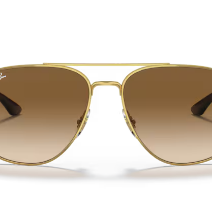 RAY-BAN RAY-BAN RB3683 Sunglass arista gold squared sunglass for Unisex