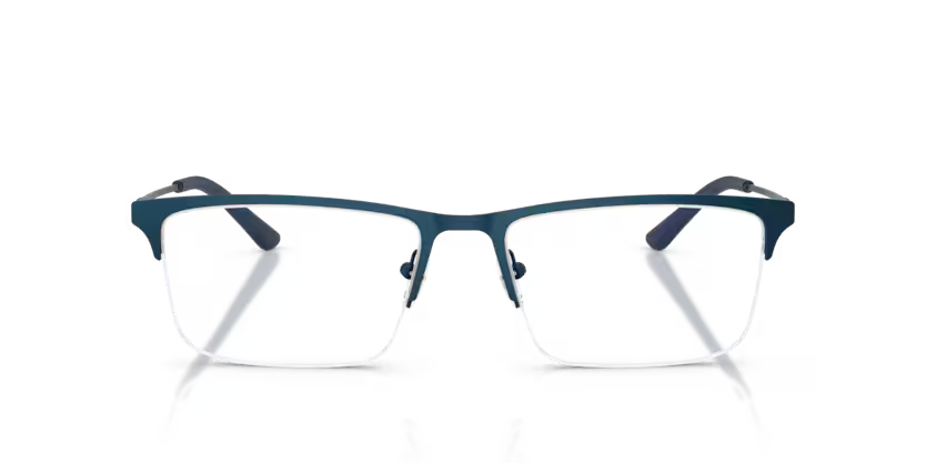 EMPORIO ARMANI EMPORIO ARMANI EA1177 Optical Frame metal blue squared optical frame for Men